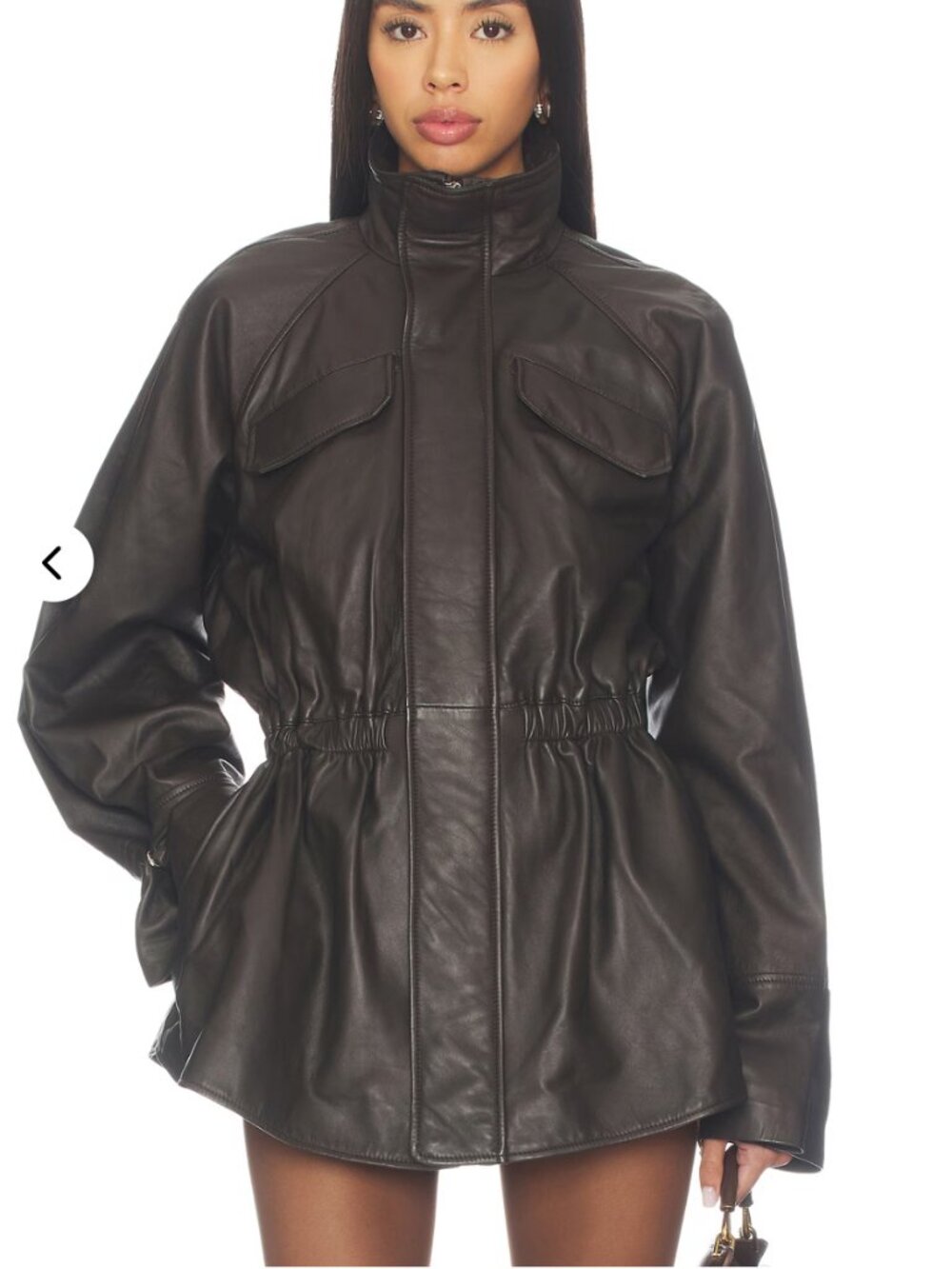 Eaves Mendoza Leather Jacket size XS